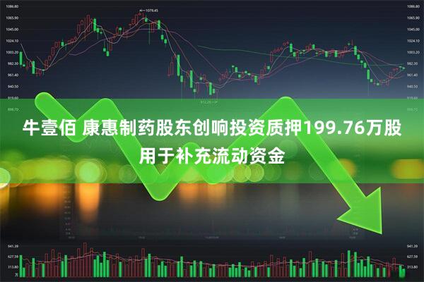 牛壹佰 康惠制药股东创响投资质押199.76万股用于补充流动资金
