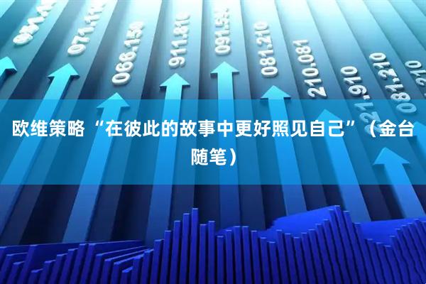 欧维策略 “在彼此的故事中更好照见自己”（金台随笔）